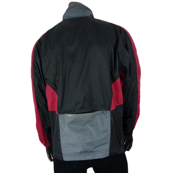 Nike Black, Burgundy & Grey Windbreaker - Picture 4 of 6